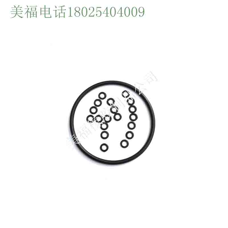 圓形O環黑色橡膠圈製品加工現貨